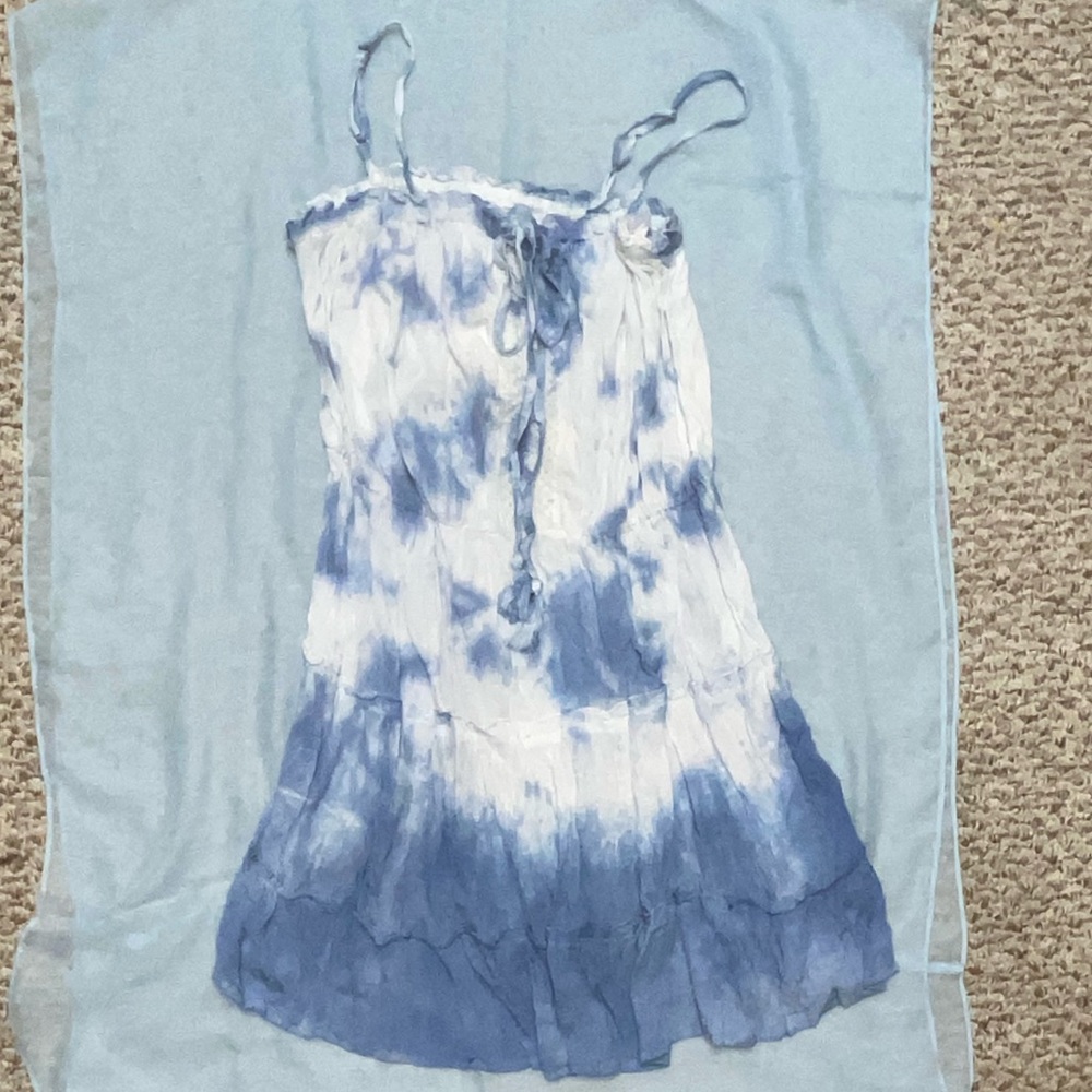 Tye-dye summer dress